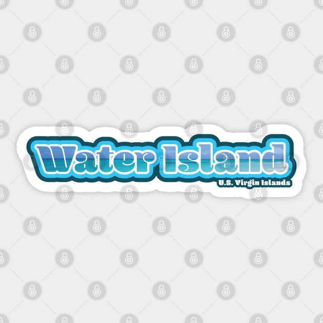 Water Island, USVI Sticker by cricky